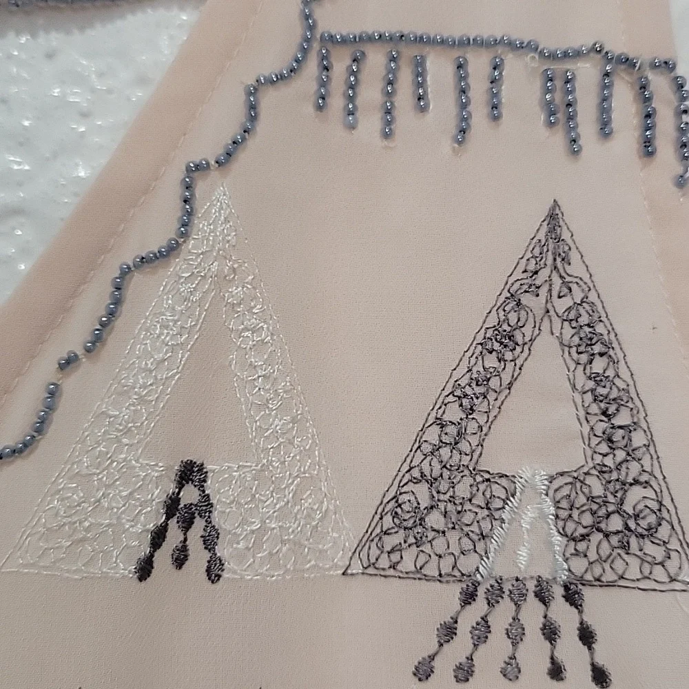 Free People Francis Bean Beaded Mini Dress Size Small